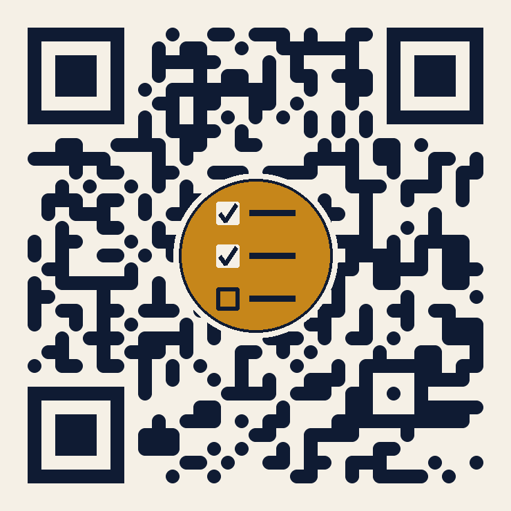 QR code to The Five-Star Stay resources